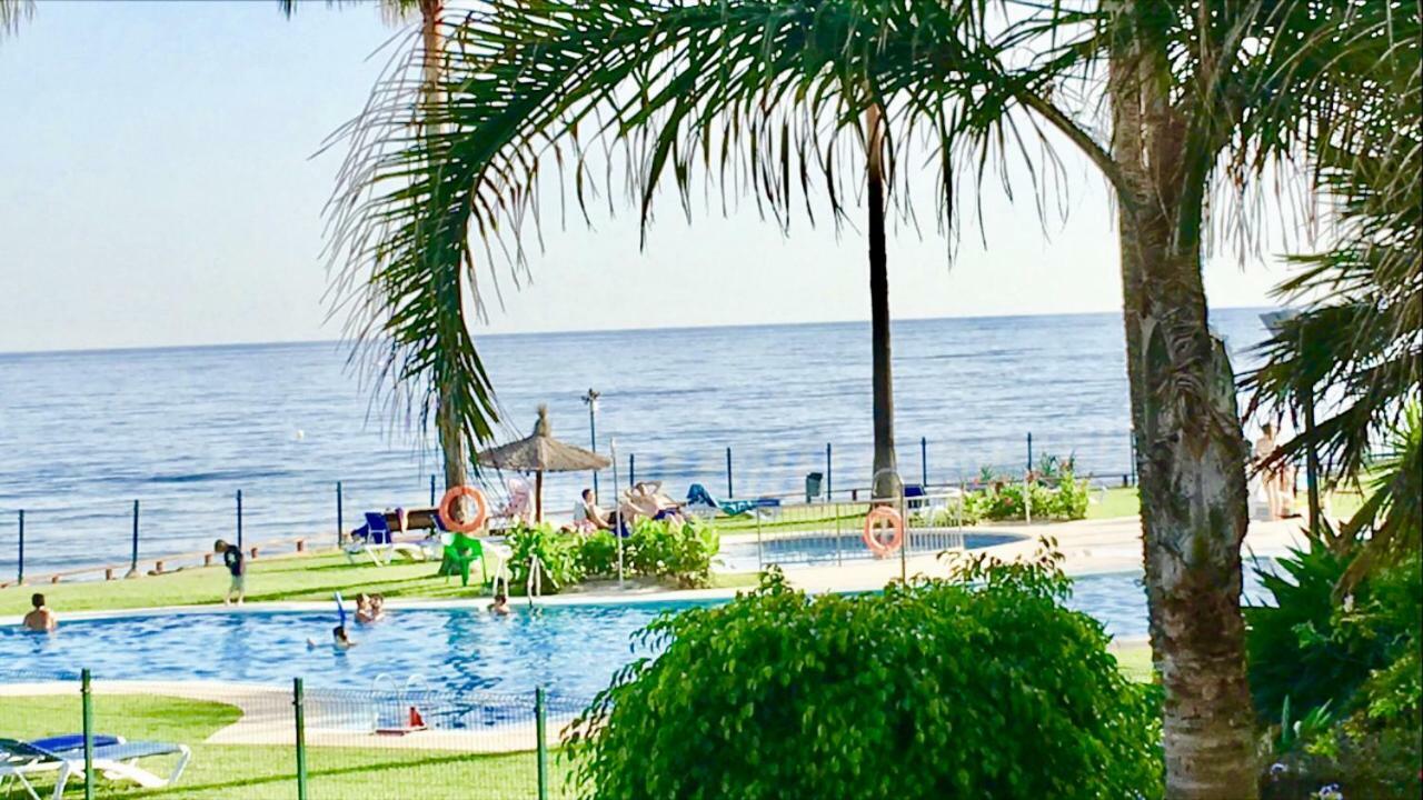 Mi Capricho Beachfront- 9D Apartment With Sea Views - Costa Del Sol 라칼라데미야스 외부 사진